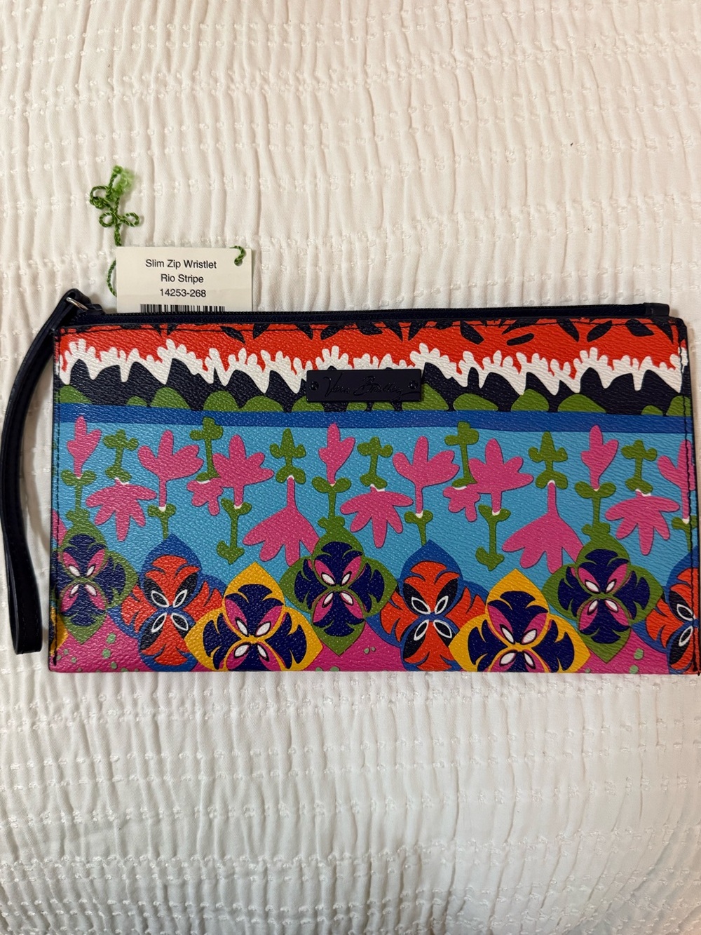Vera Bradley Rio Slim Zip Wristlet